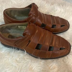Men’s Stacy Adams brown sandals size 12